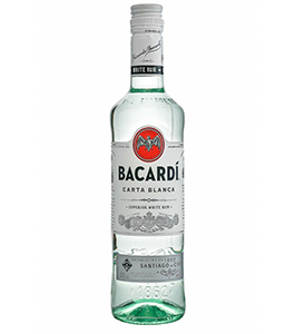 Ром Bacardi Carta Blanca 40% 1л