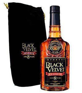 Виски Black velvet 8 Y.O 40% 1 л